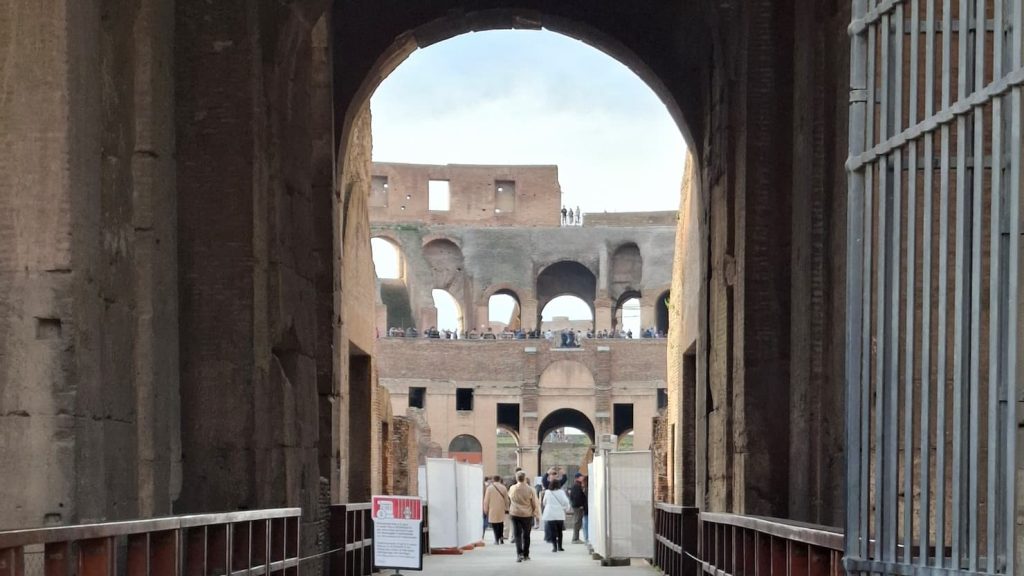 Entrata dell'arena del Colosseo